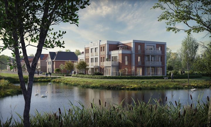 Foto 2 van Landhuis appartement bnr 190 (Bouwnr. 190)