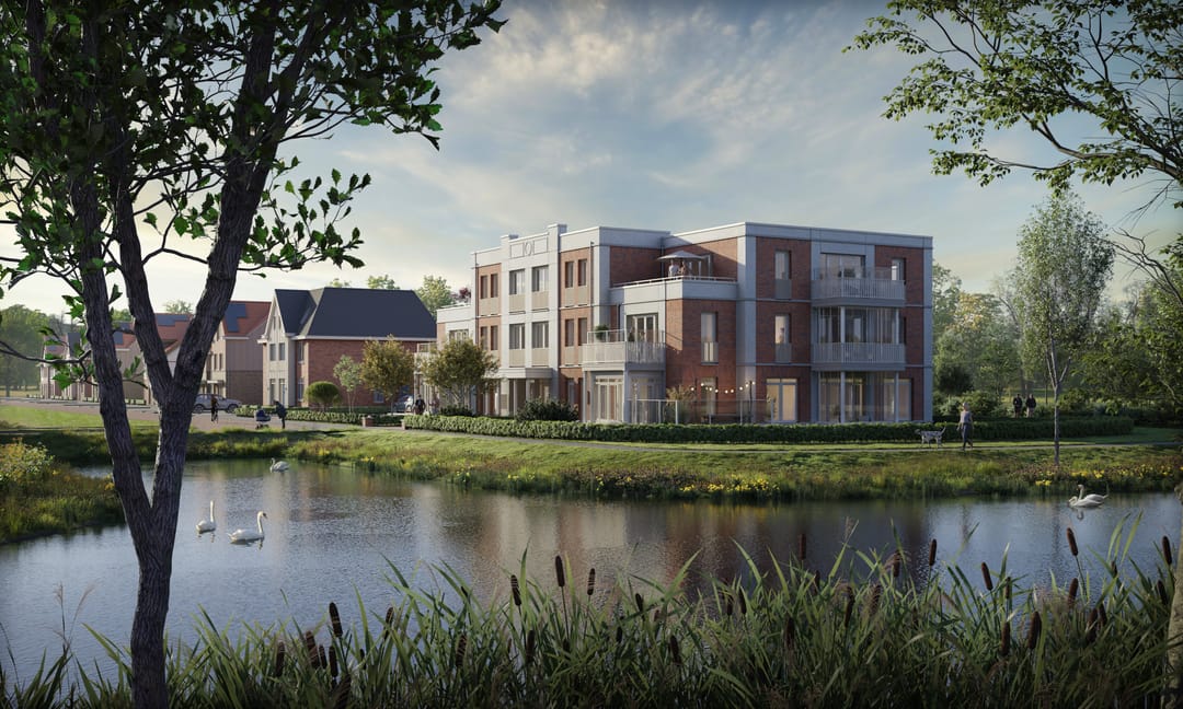 Foto 2 van Landhuis appartement bnr 191 (Bouwnr. 191)