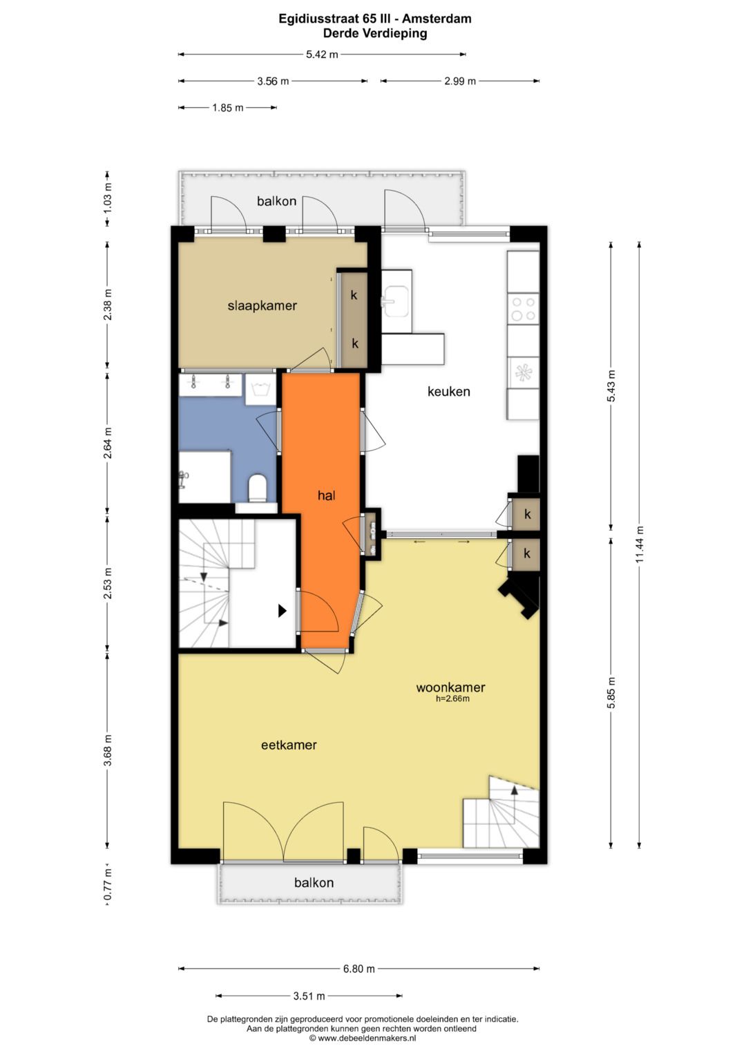 Foto 30 van Egidiusstraat 65-3