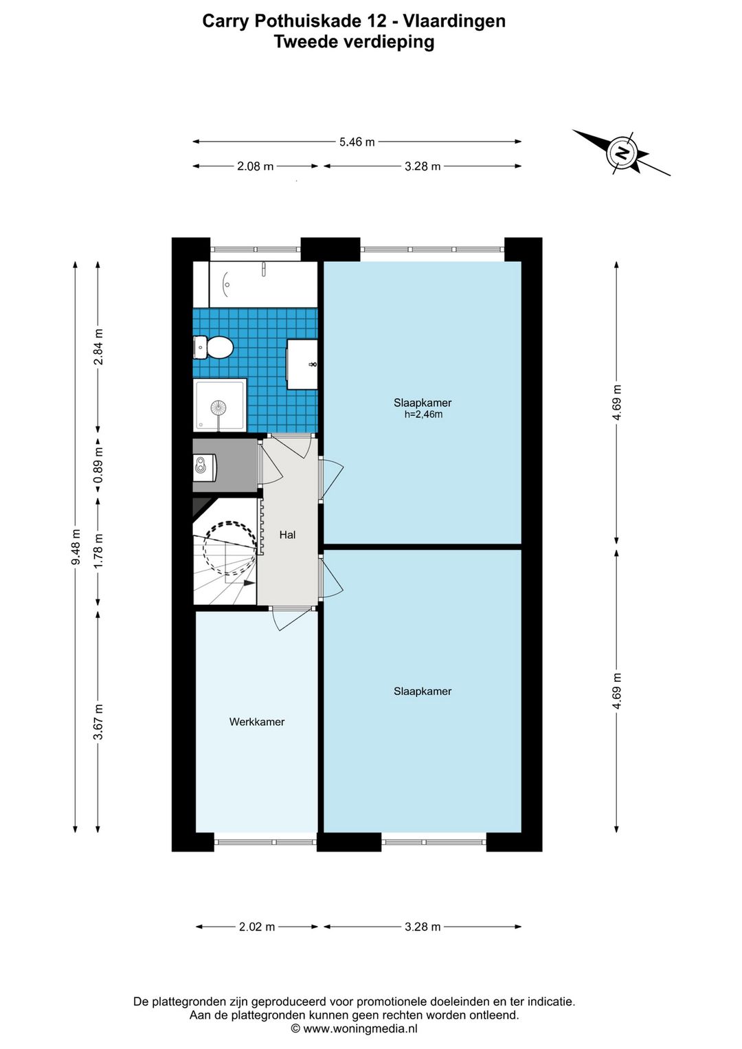 Spacious Family Home with Garage near Vlaardingse Vaart — 33