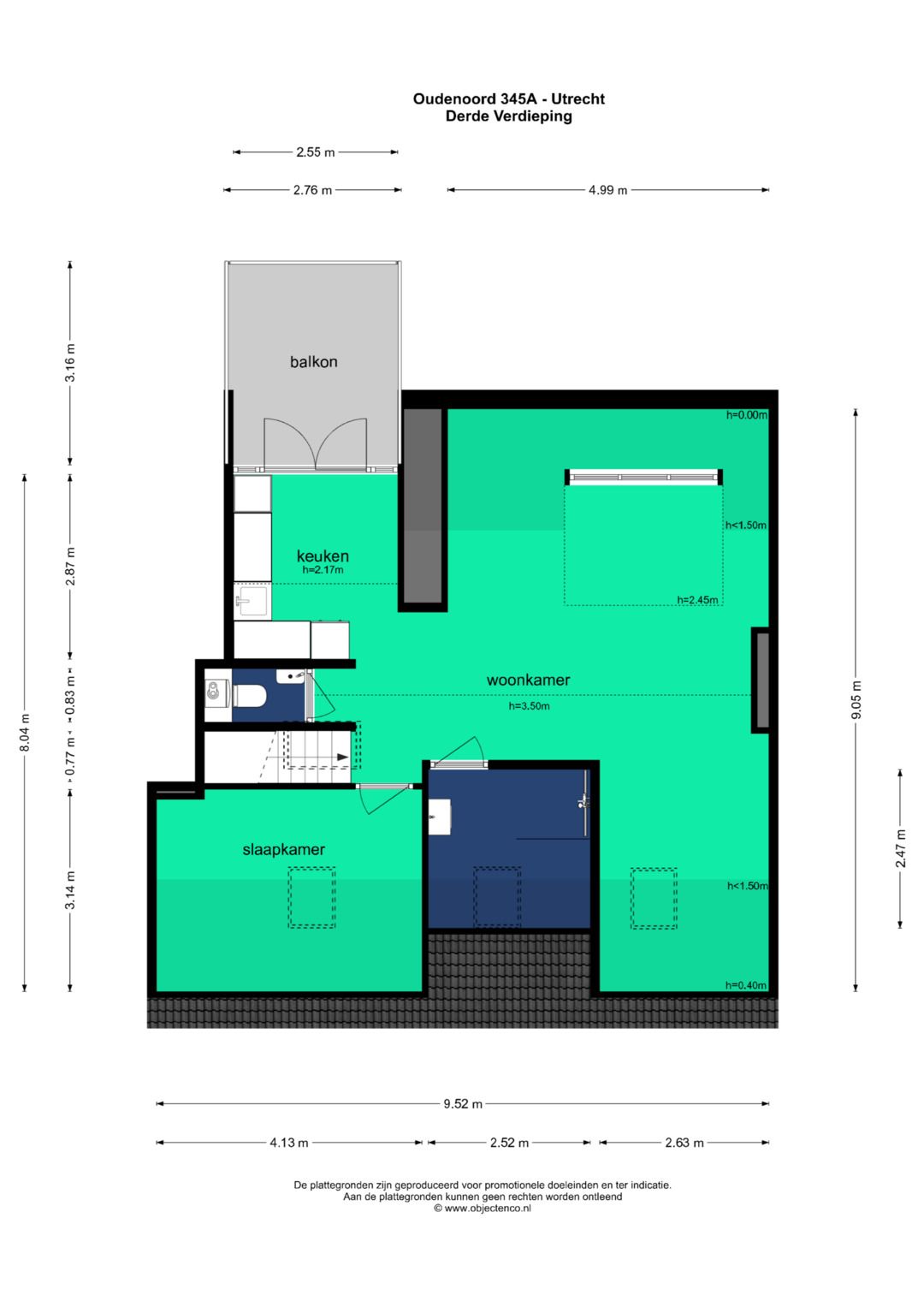 Move-in ready loft with roof terrace and character in top Utrecht location — 48