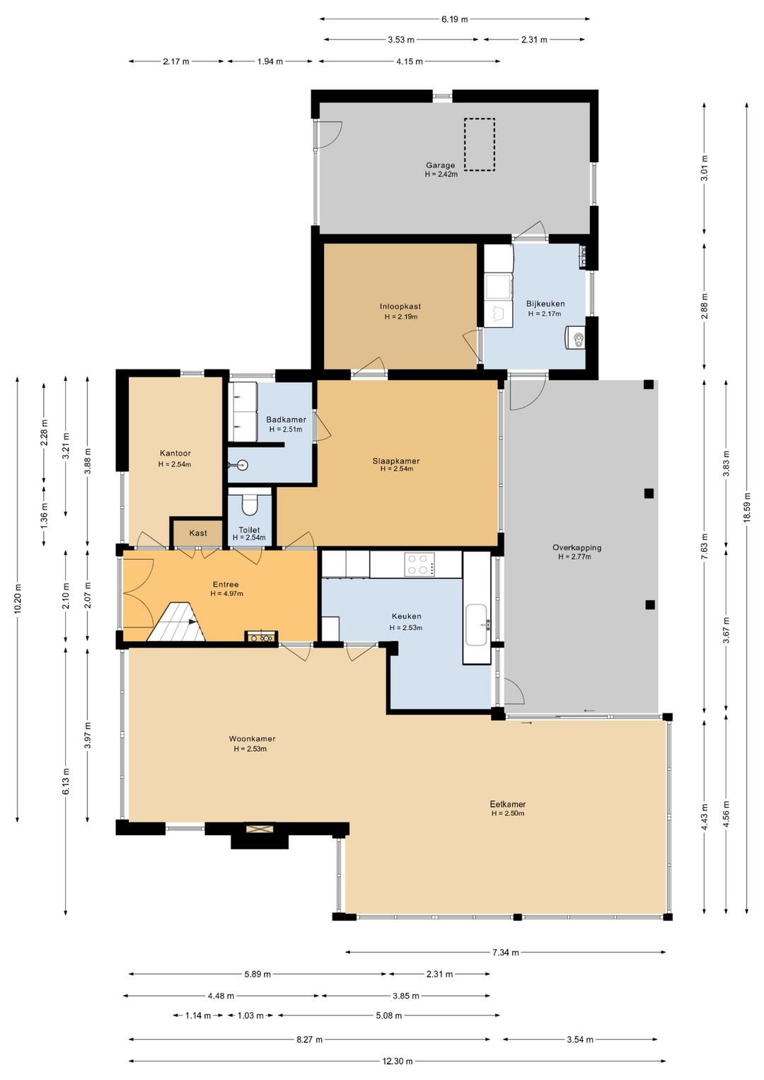 Spacious detached villa with heated swimming pool on large private plot in Heerde — 50