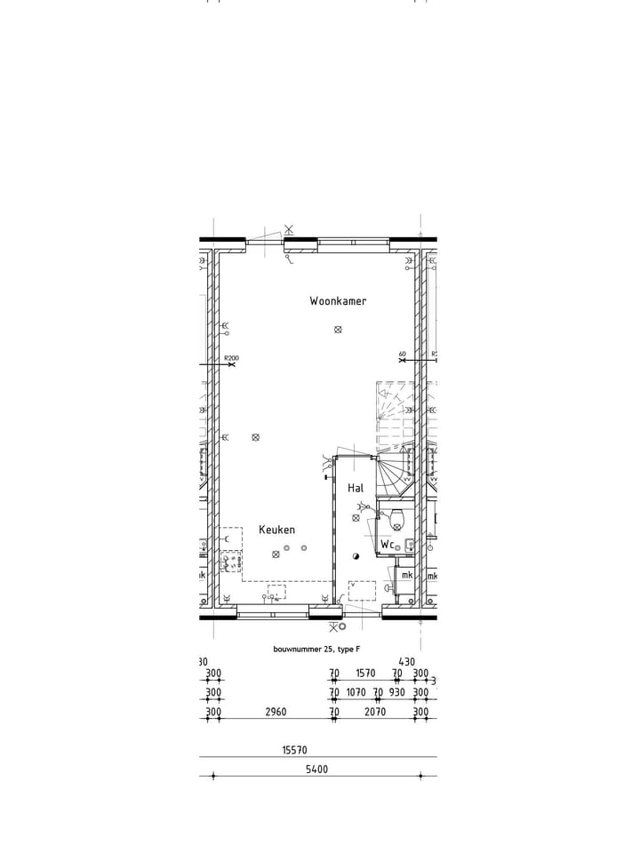 Foto 5 van Tussenwoning (Bouwnr. 25)