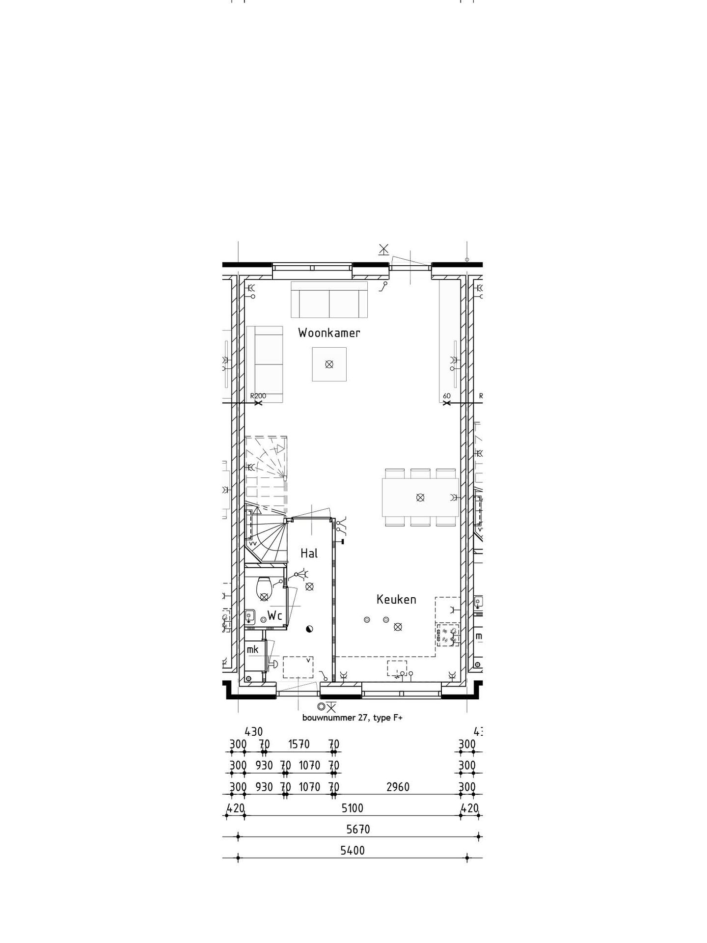 Foto 5 van Tussenwoning (Bouwnr. 27)