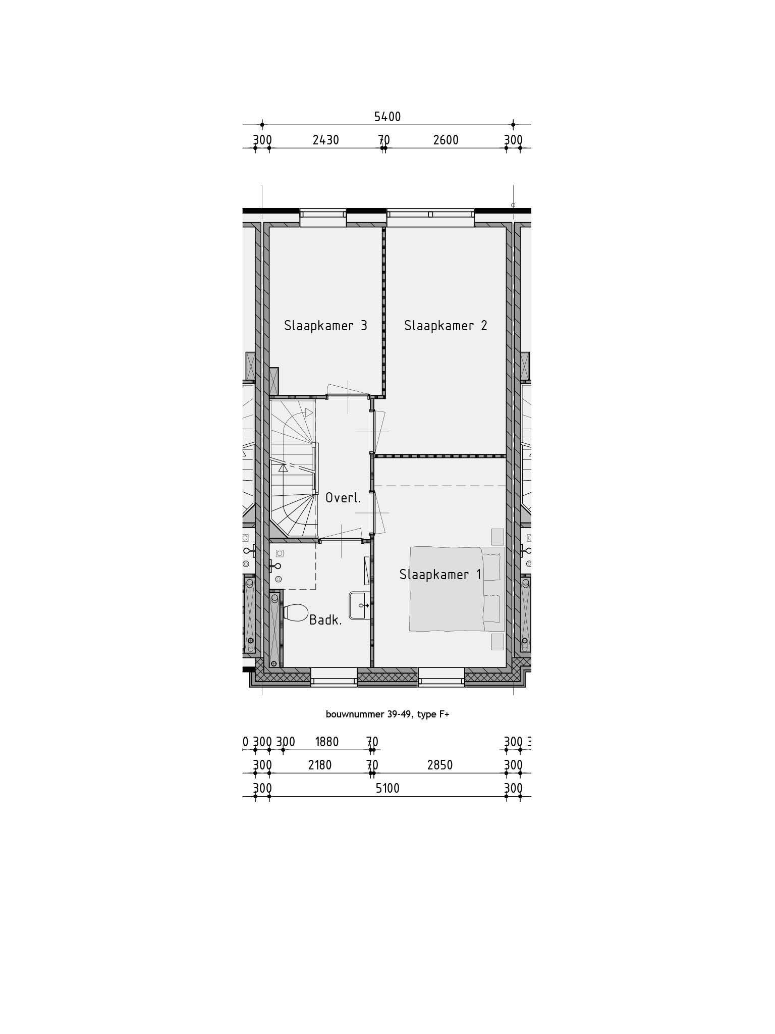 Foto 6 van Tussenwoning (Bouwnr. 39)