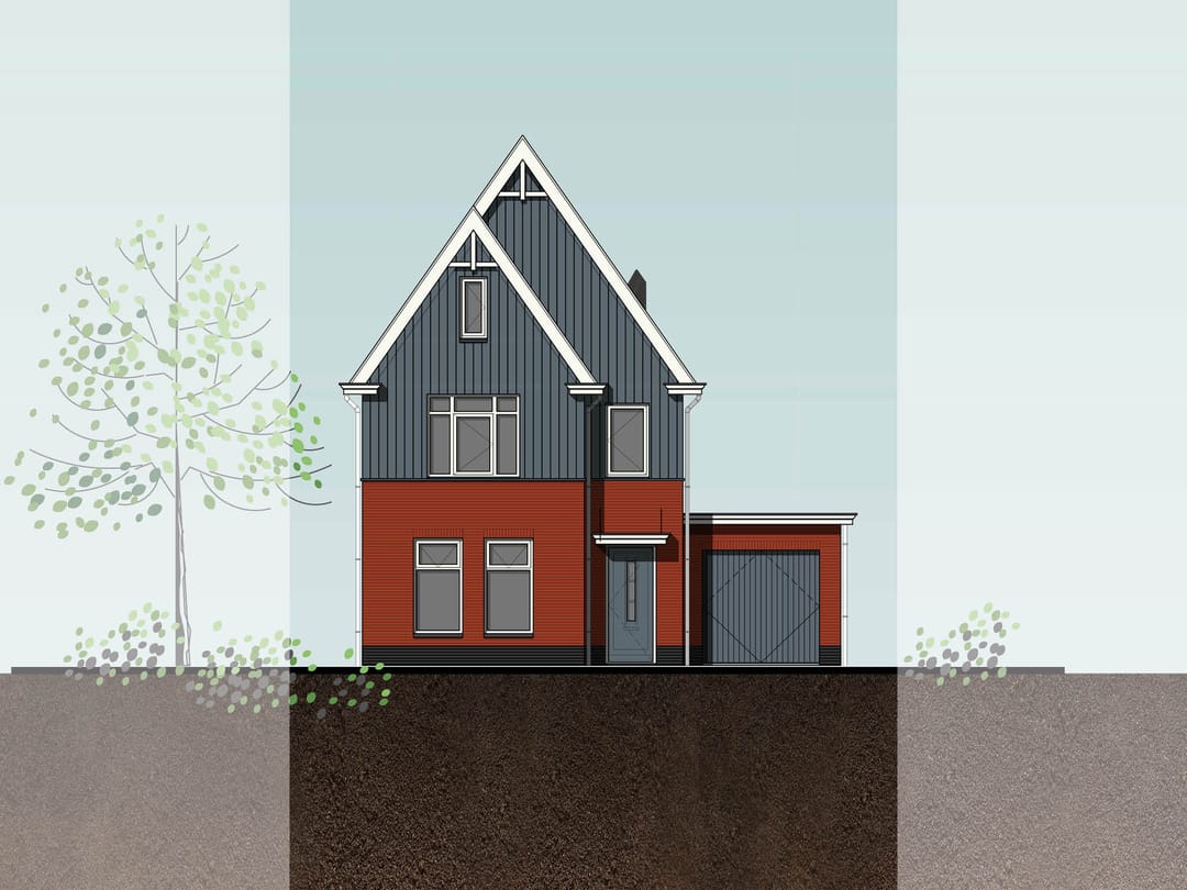 Foto 1 van Vrijstaande woning (Bouwnr. 45)