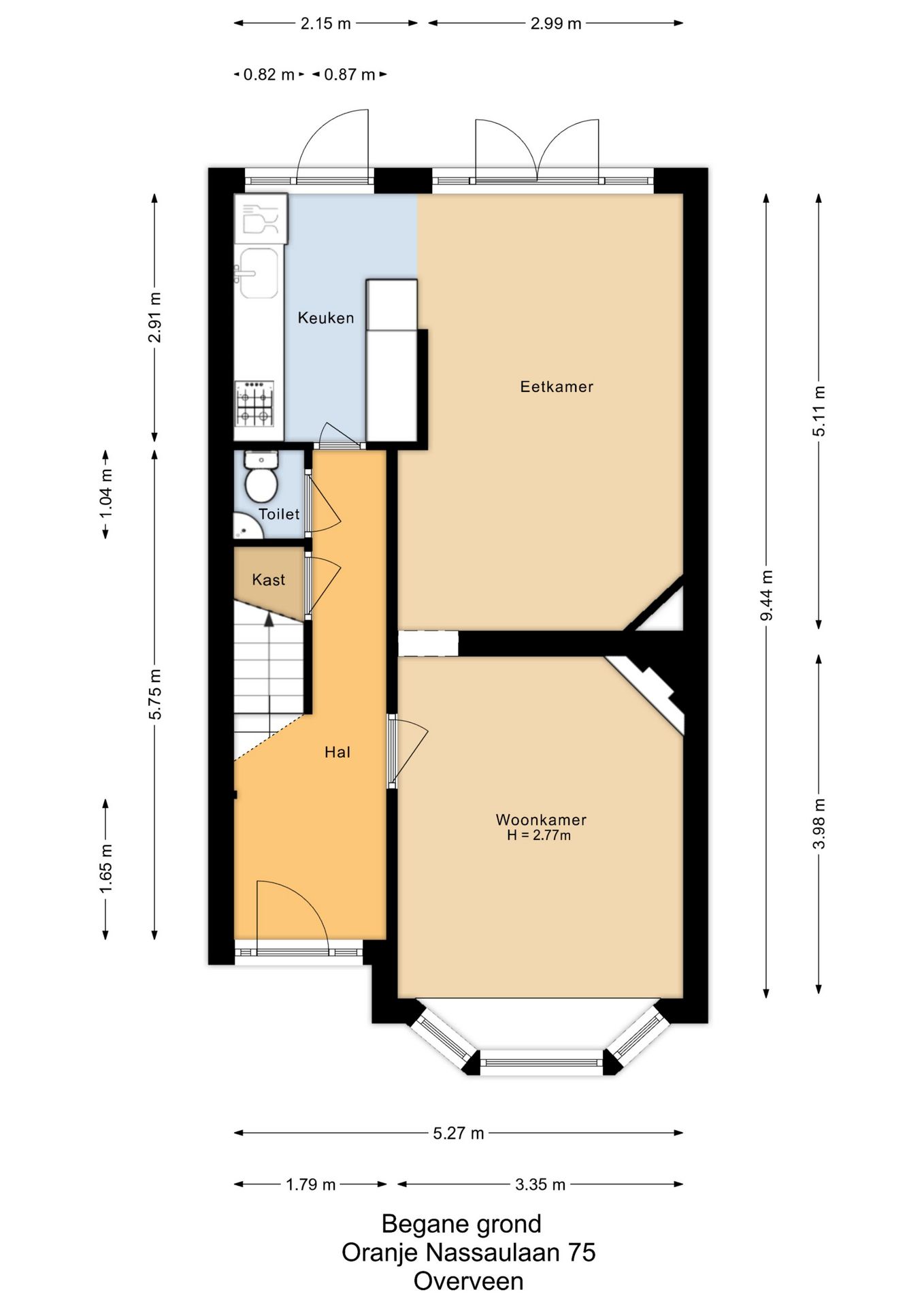 Characteristic terraced house with renovation potential in Overveen — 36