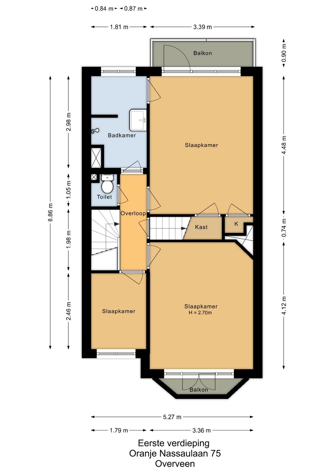 Characteristic terraced house with renovation potential in Overveen — 37
