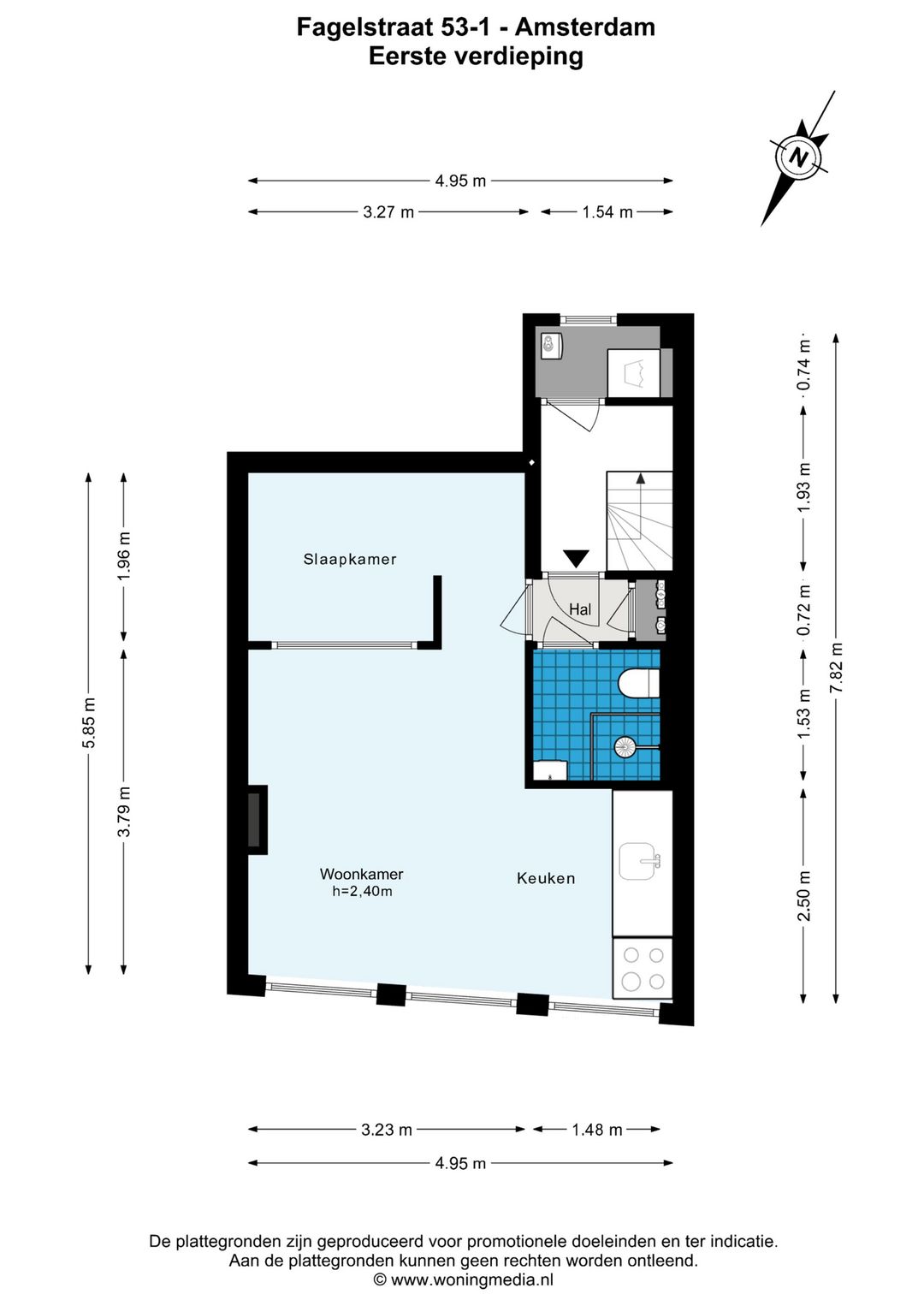 Modern 1-Bedroom Apartment near the Jordaan — 17