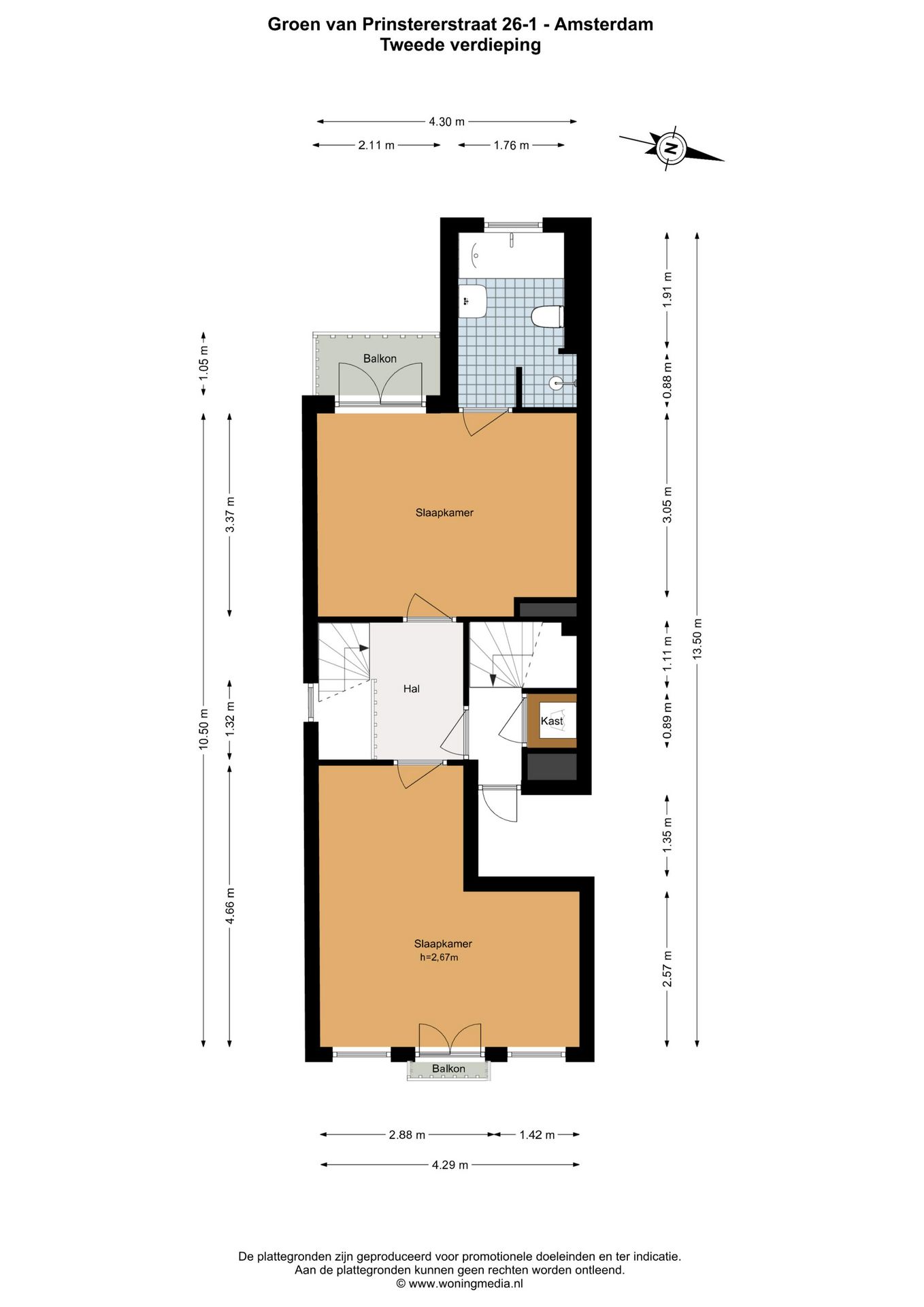 Foto 34 van Groen van Prinstererstraat 26-1