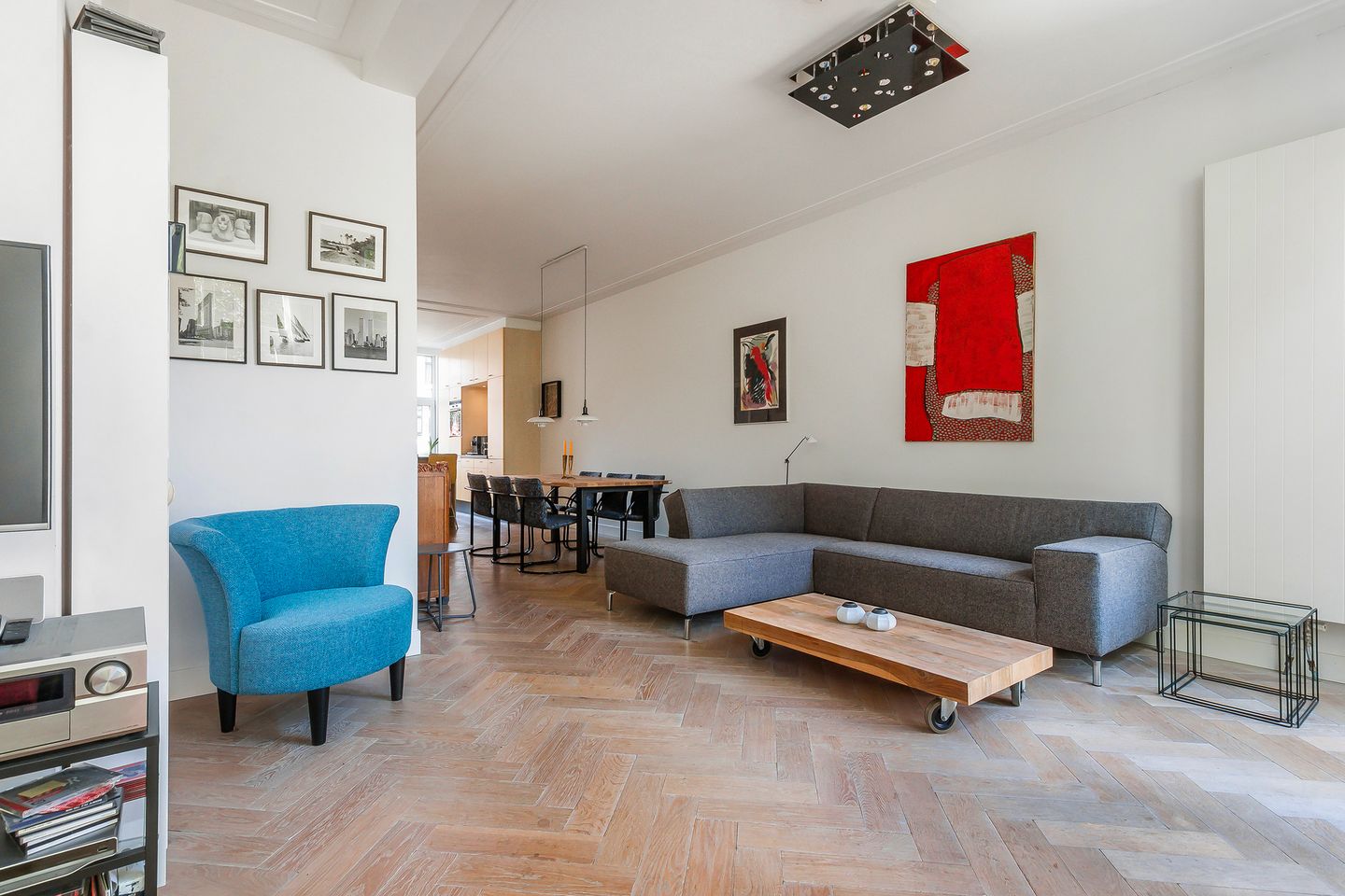 Unique pre-war double apartment with south-facing garden in Rotterdam Middelland — 14