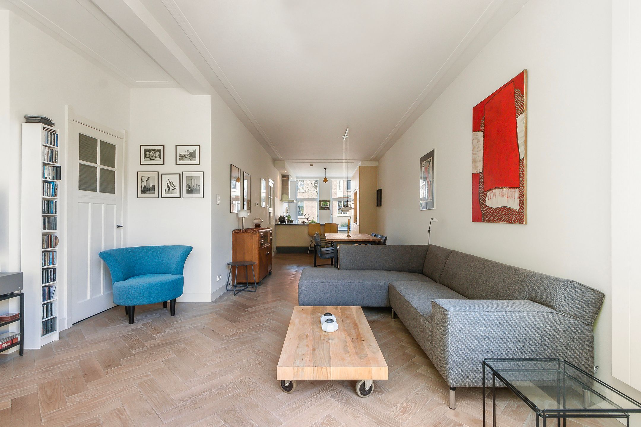Unique pre-war double apartment with south-facing garden in Rotterdam Middelland — 15