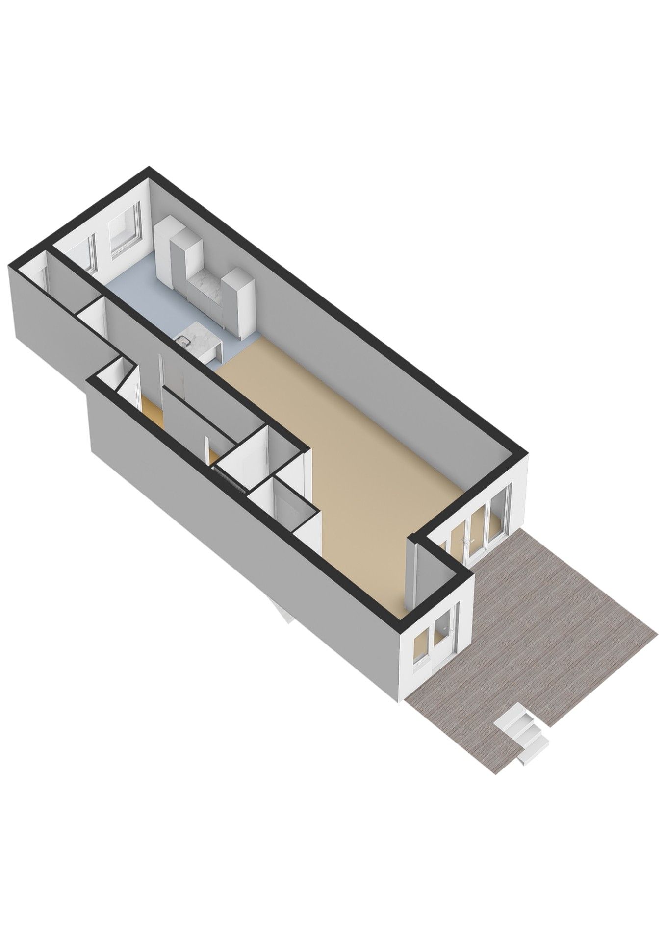 Unique pre-war double apartment with south-facing garden in Rotterdam Middelland — 36