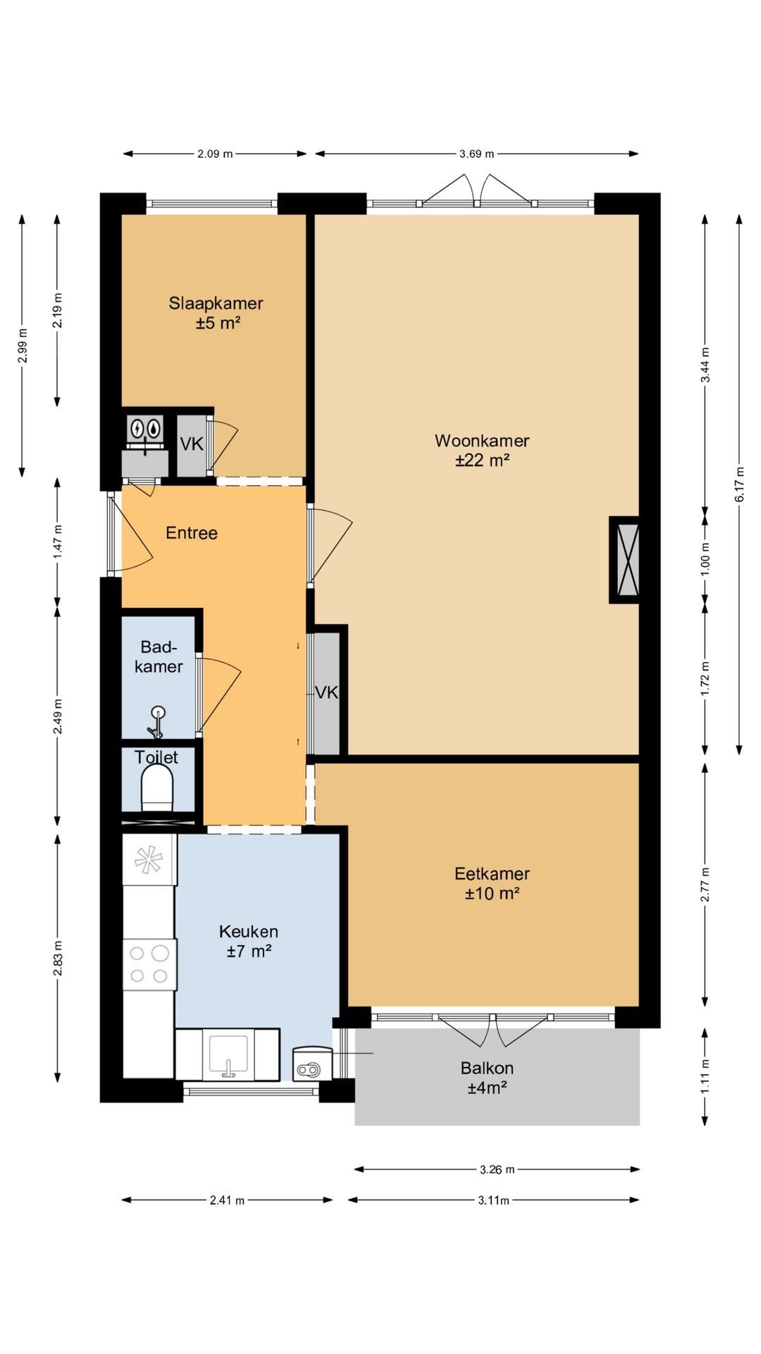 Photo 11 of Nachtegaalplein 3-B