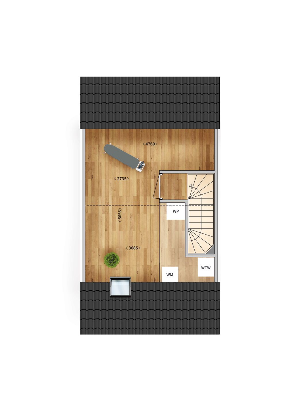 Foto 4 van Tussenwoning (Bouwnr. 41)