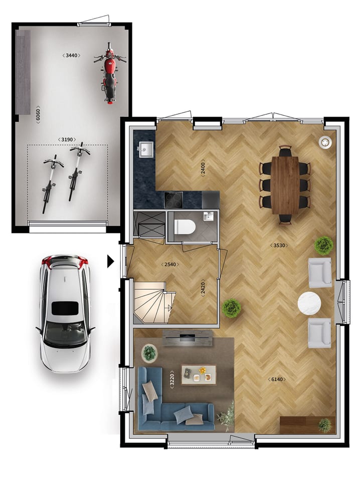 Foto 3 van Vrijstaande woning (Bouwnr. 52)