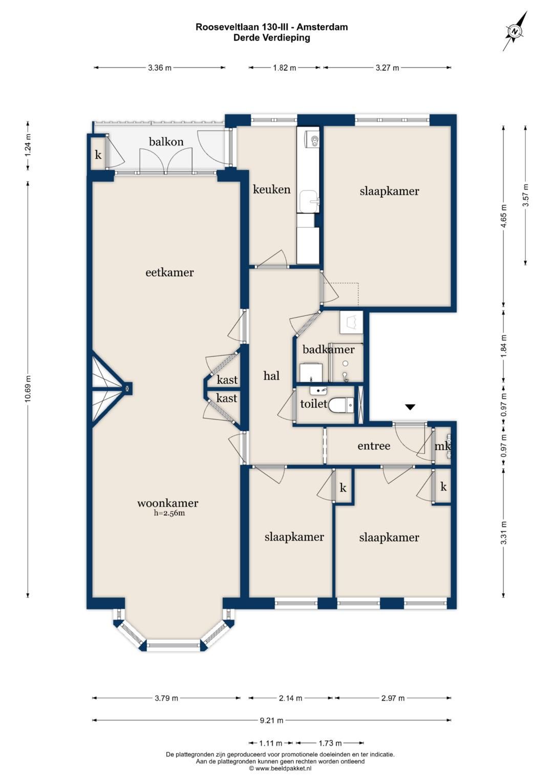Foto 45 van Rooseveltlaan 130-3