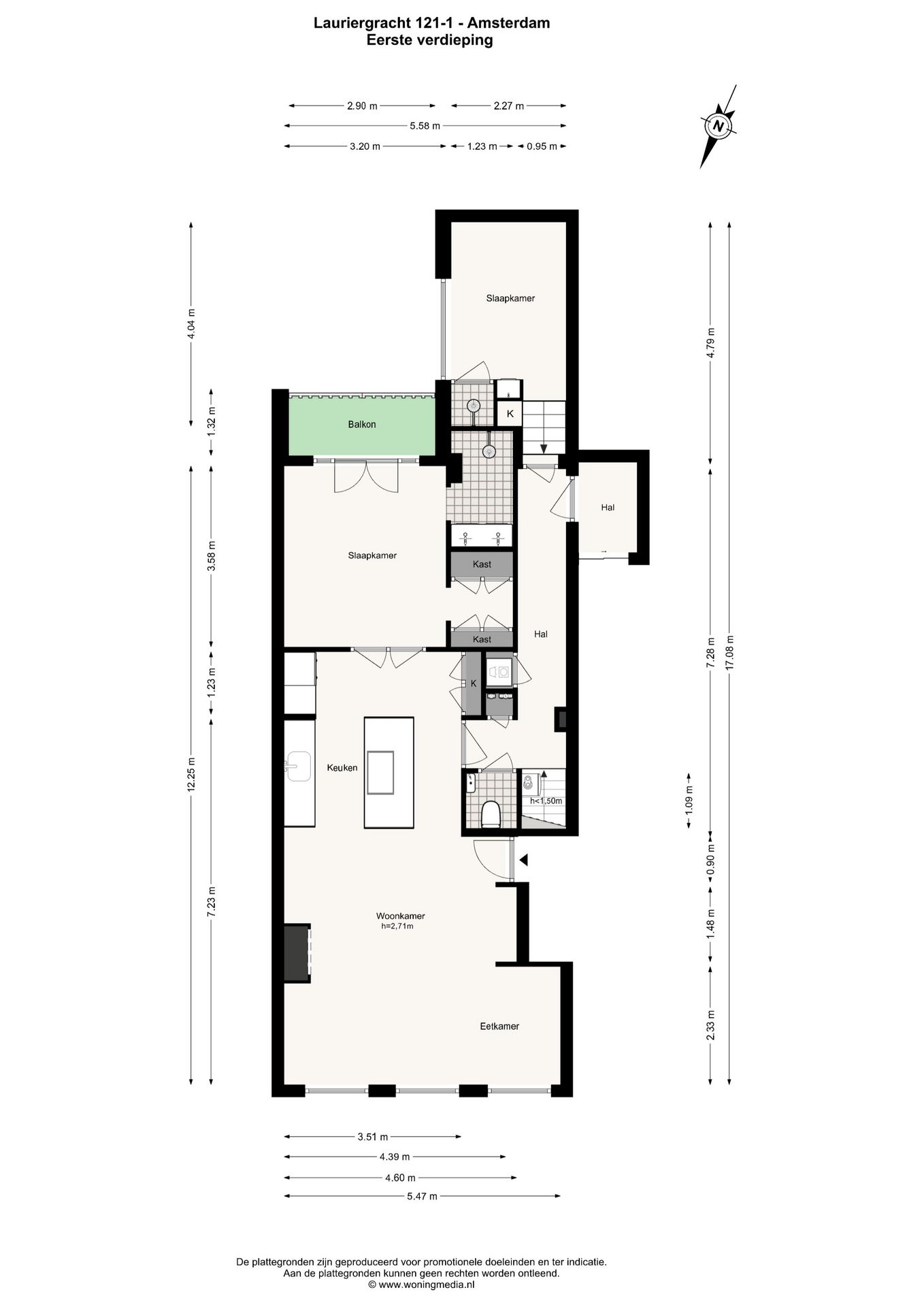 Foto 34 van Lauriergracht 121-1