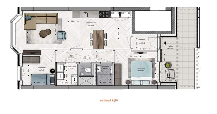 Foto 3 van A-2 (Bouwnr. 4)