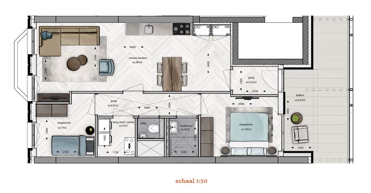 Foto 3 van A-5 (Bouwnr. 14)