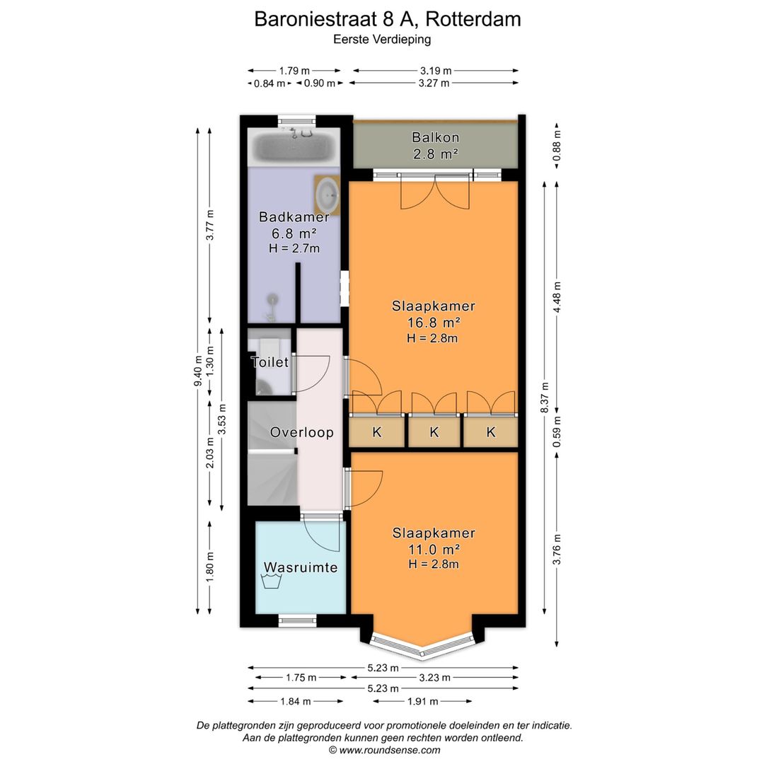 Foto 56 van Baroniestraat 8-A