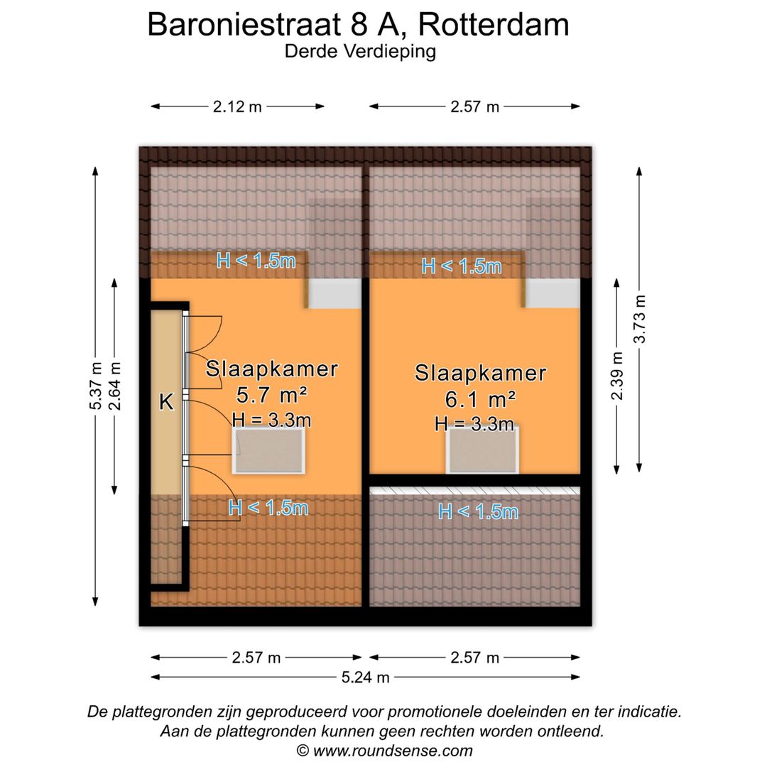 Foto 58 van Baroniestraat 8-A