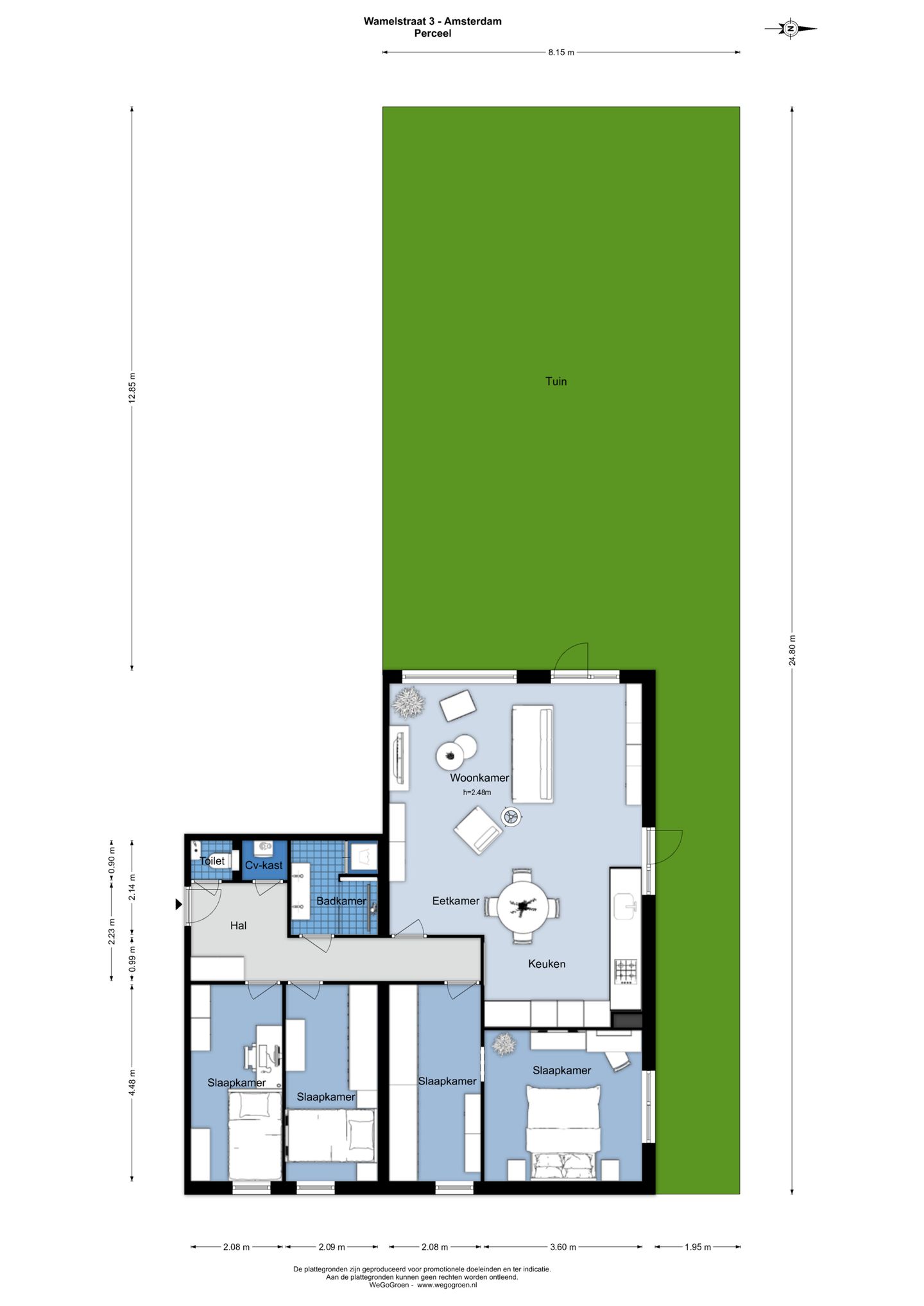 Modern 5-room apartment with sunny garden in Amsterdam Gein — 43