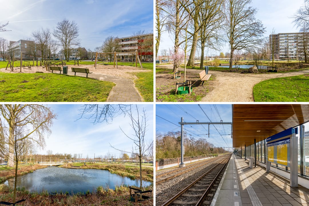 Light 2-room apartment with sunny balcony on the 7th floor in Diemen — 45