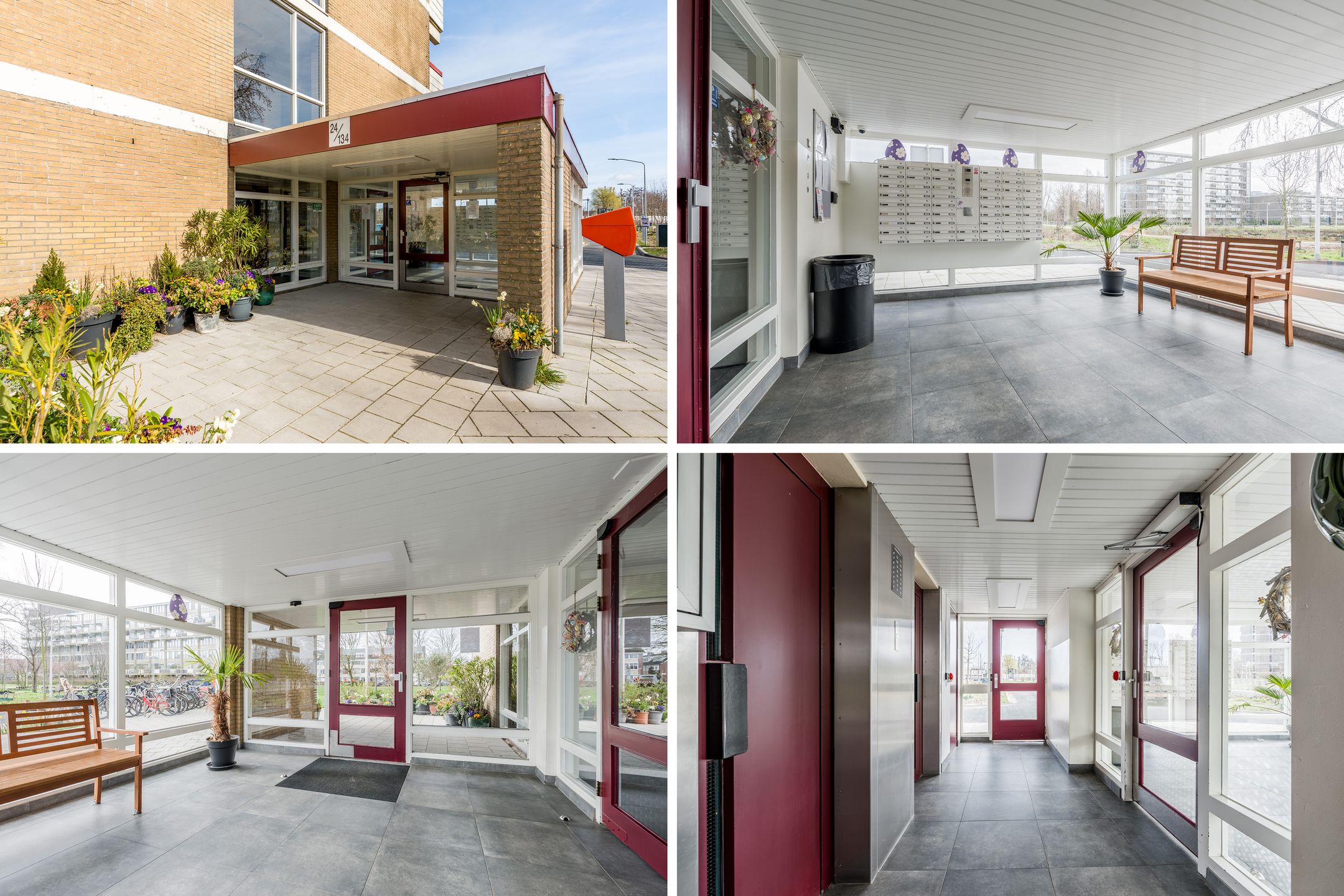 Light 2-room apartment with sunny balcony on the 7th floor in Diemen — 27