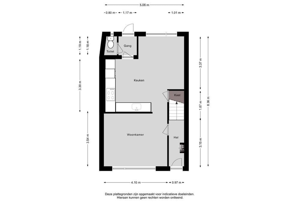 Modernized corner house with modern living kitchen in Zaamslag — 30