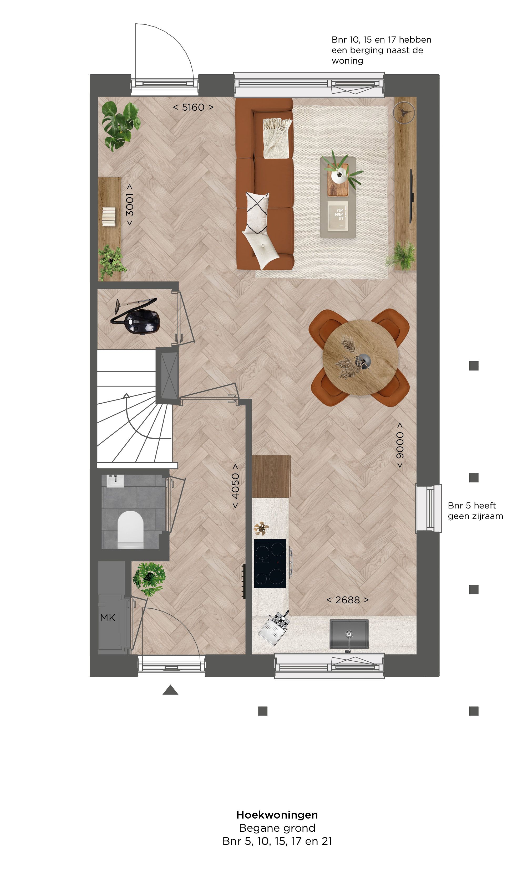 Foto 3 van De Rikker - Hoekwoningen (Bouwnr. 5)