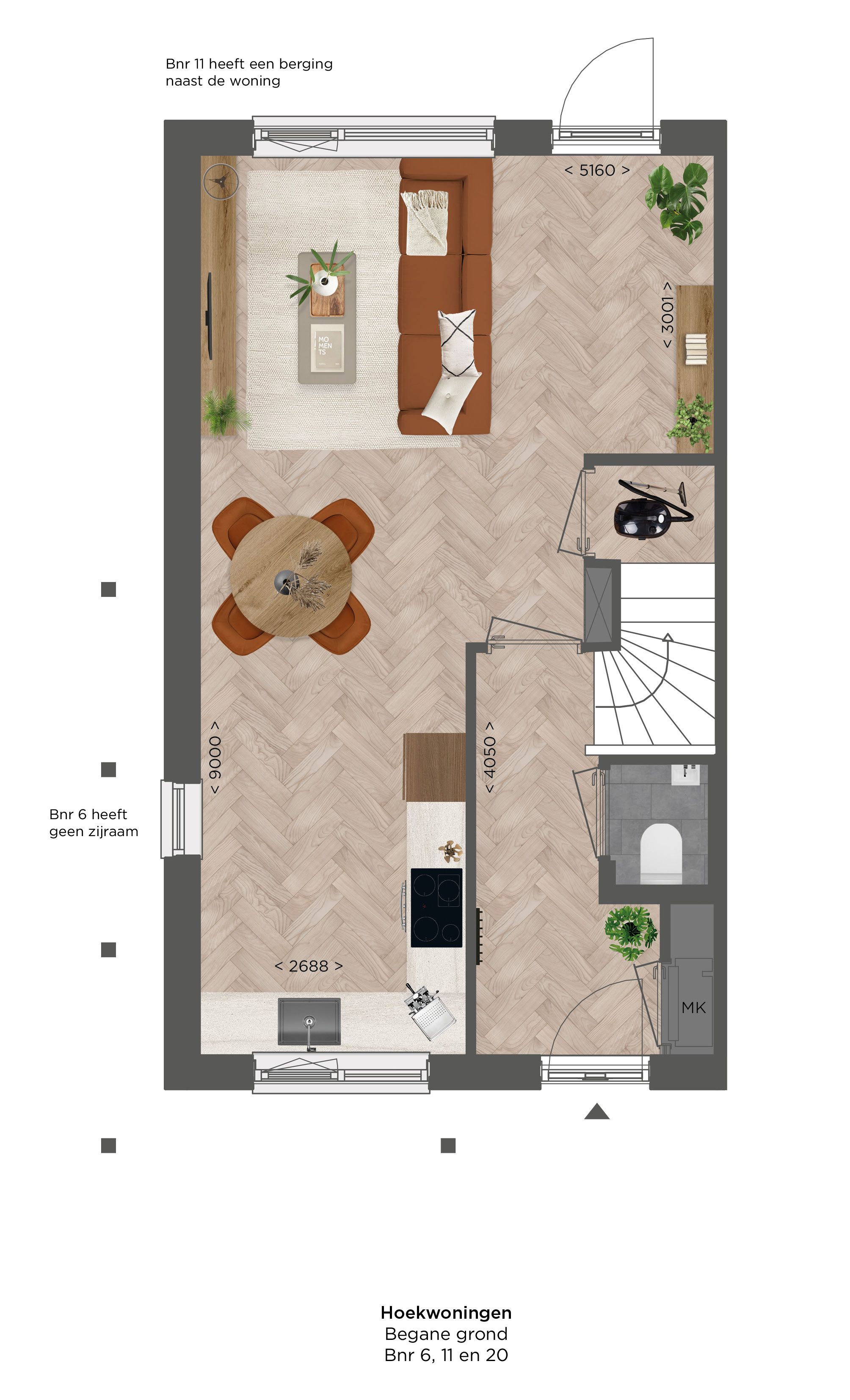Foto 3 van De Rikker - Hoekwoningen (Bouwnr. 6)