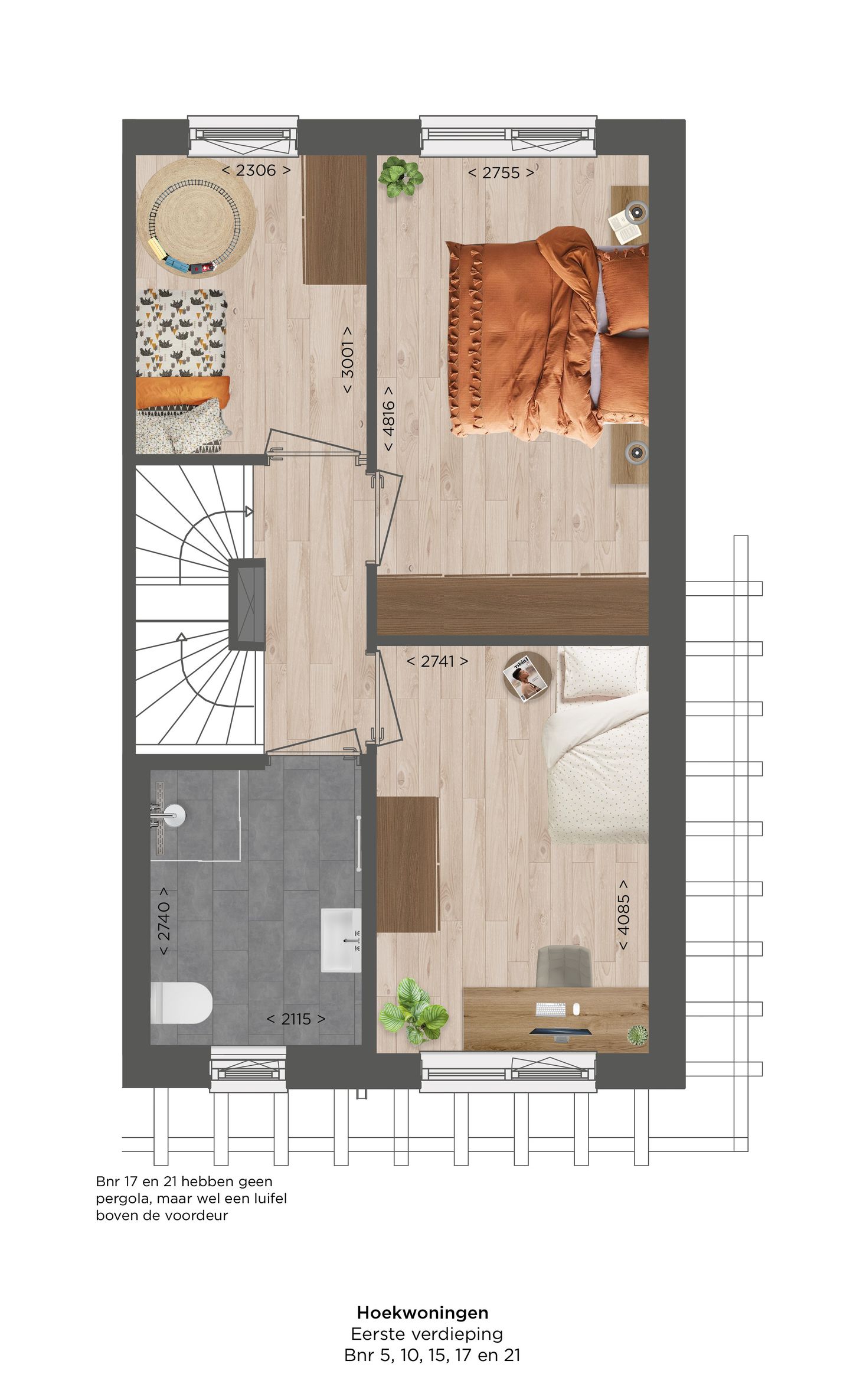 Foto 4 van De Rikker - Hoekwoningen (Bouwnr. 17)