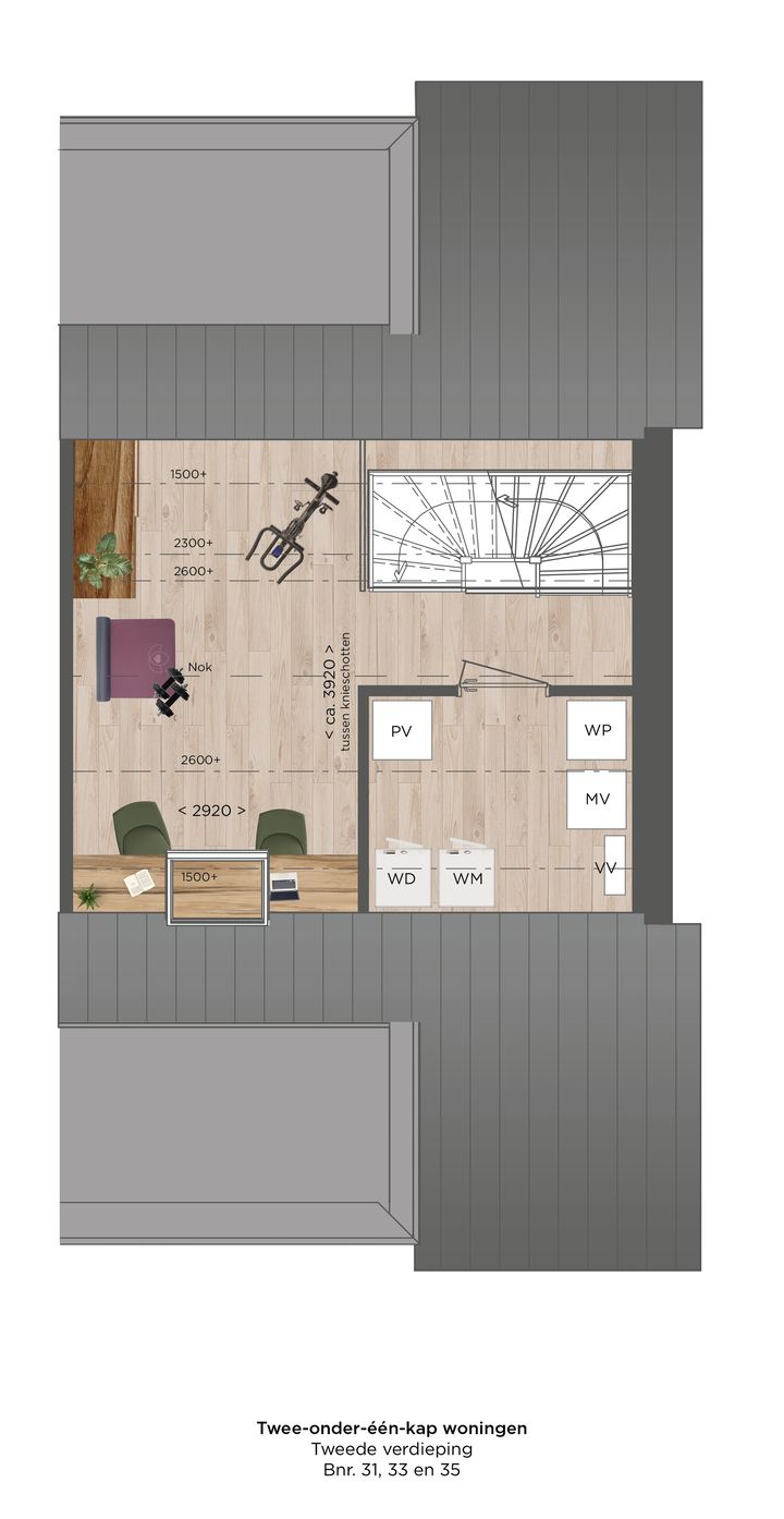 Foto 5 van De Rikker - Twee-onder-een-kapwoningen (Bouwnr. 31)