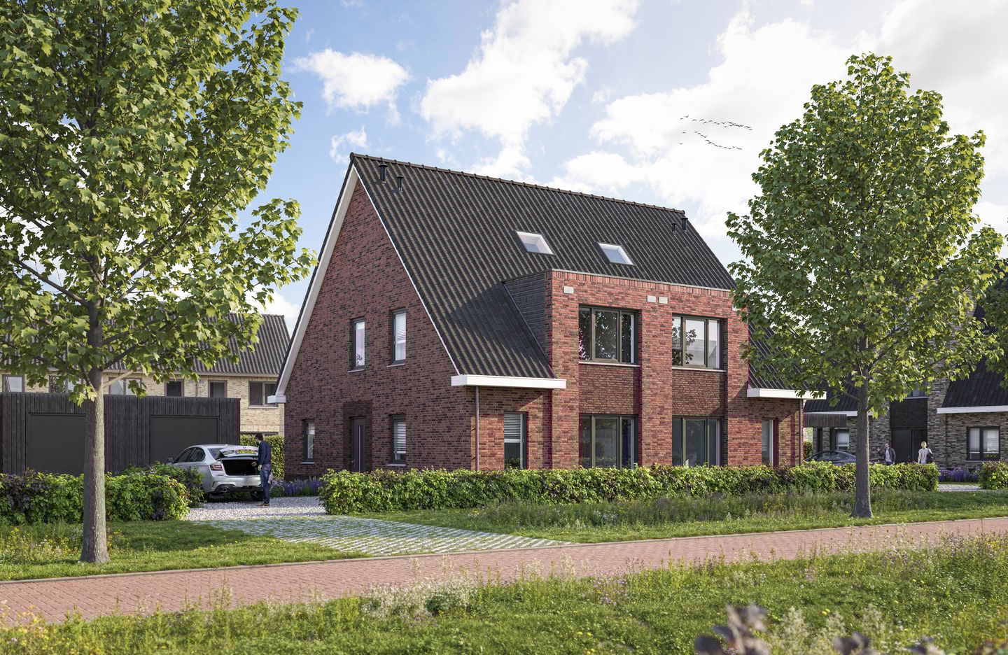 Photo 1 of De Rikker - Twee-onder-een-kapwoningen (Bouwnr. 35)