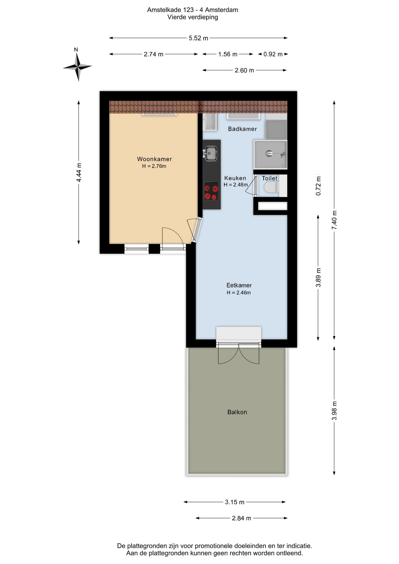 Foto 78 van Amstelkade 123-3