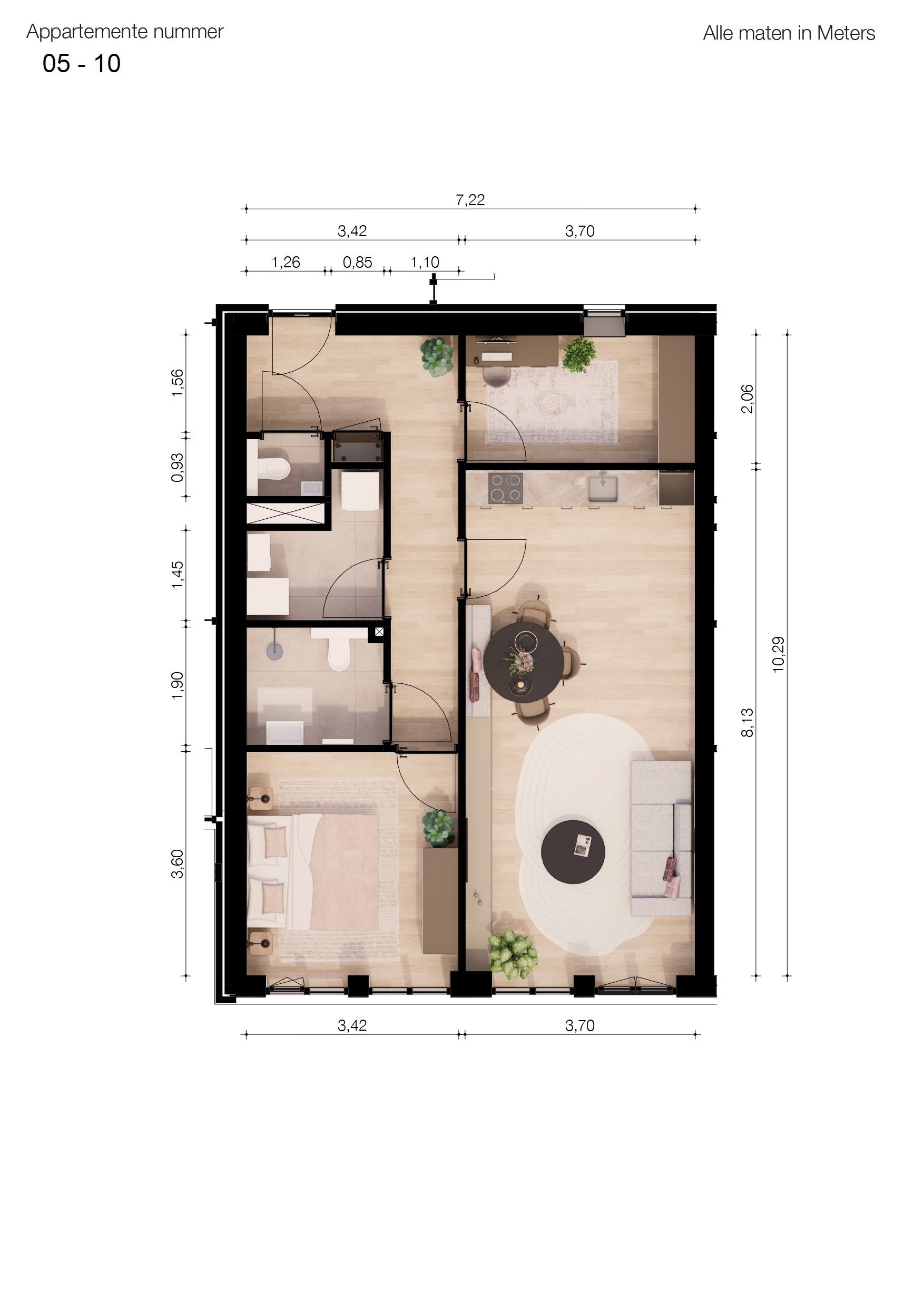 Foto 12 van Appartement (Bouwnr. 10)