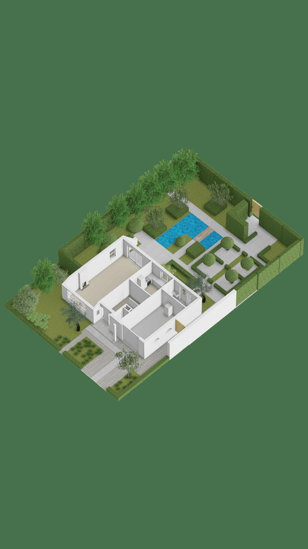Detached House with Garage and Private Garden — 36