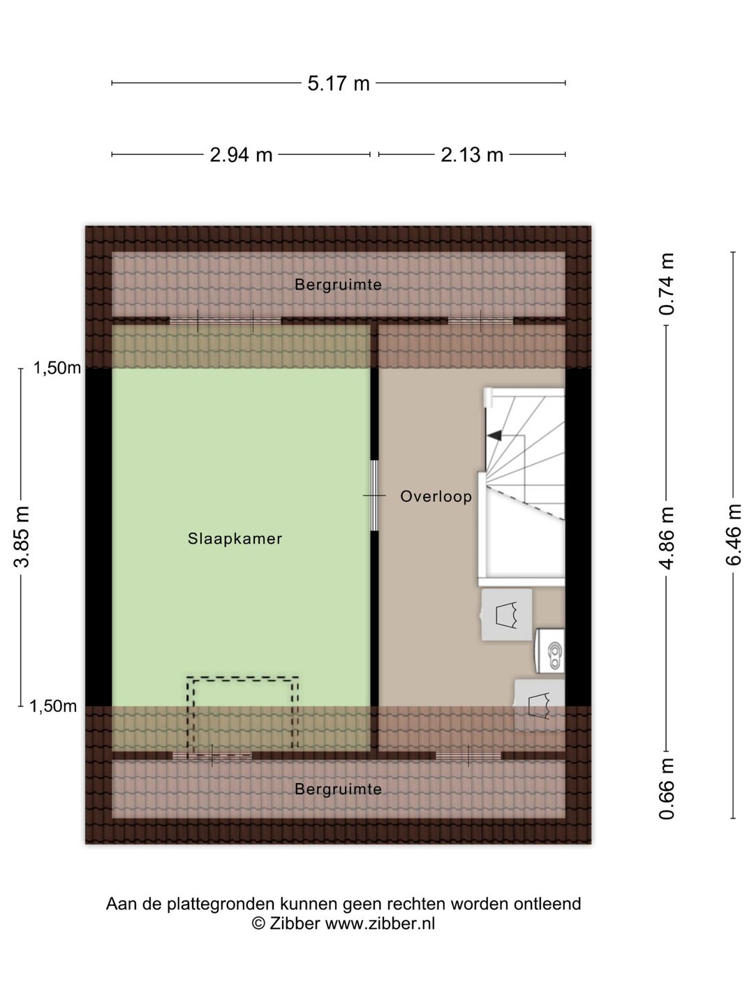 Well-maintained 5-room family home with 4 bedrooms and south-facing garden in Schollevaar neighborhood — 44