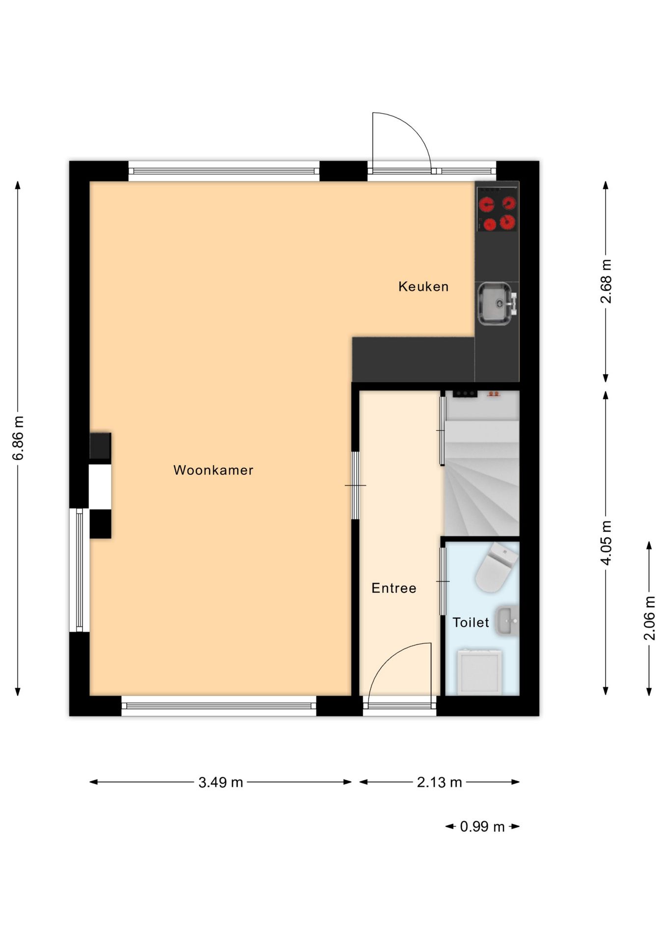 Foto 30 van Bernhardlaan 28