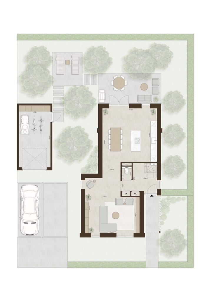 Foto 3 van Natuurrijk - Vrijstaande villa type A - 19 (Bouwnr. 19)