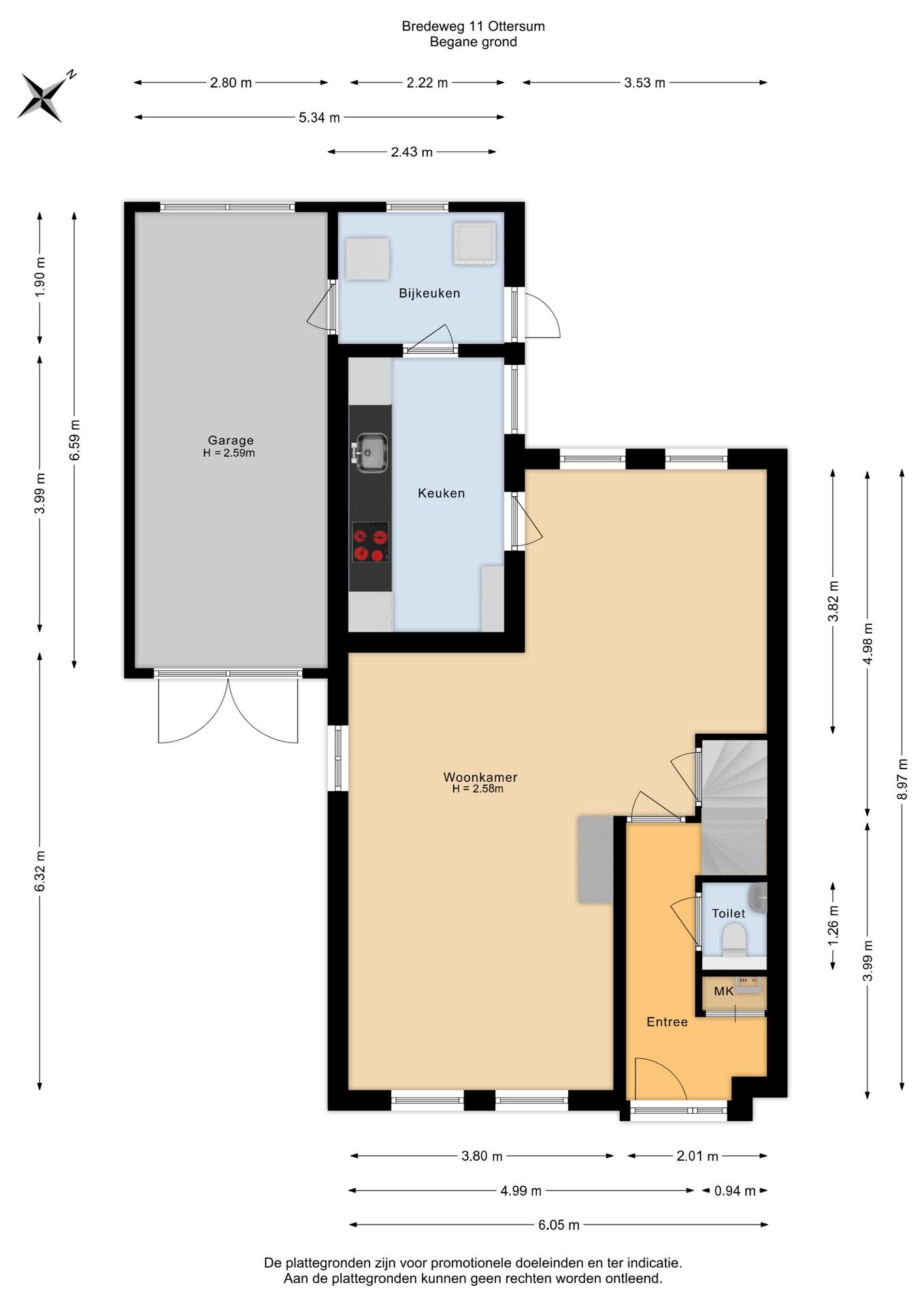 Spacious semi-detached house with basement in Ottersum — 27
