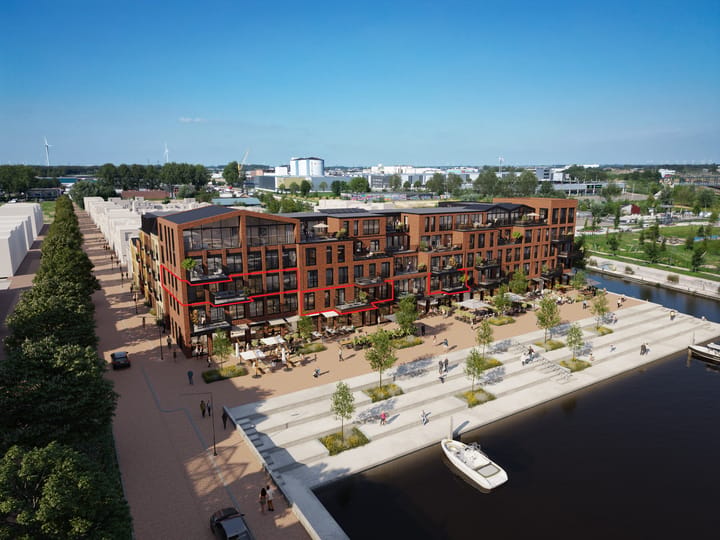 Foto van Kade- en Haven appartementen Portiekflat