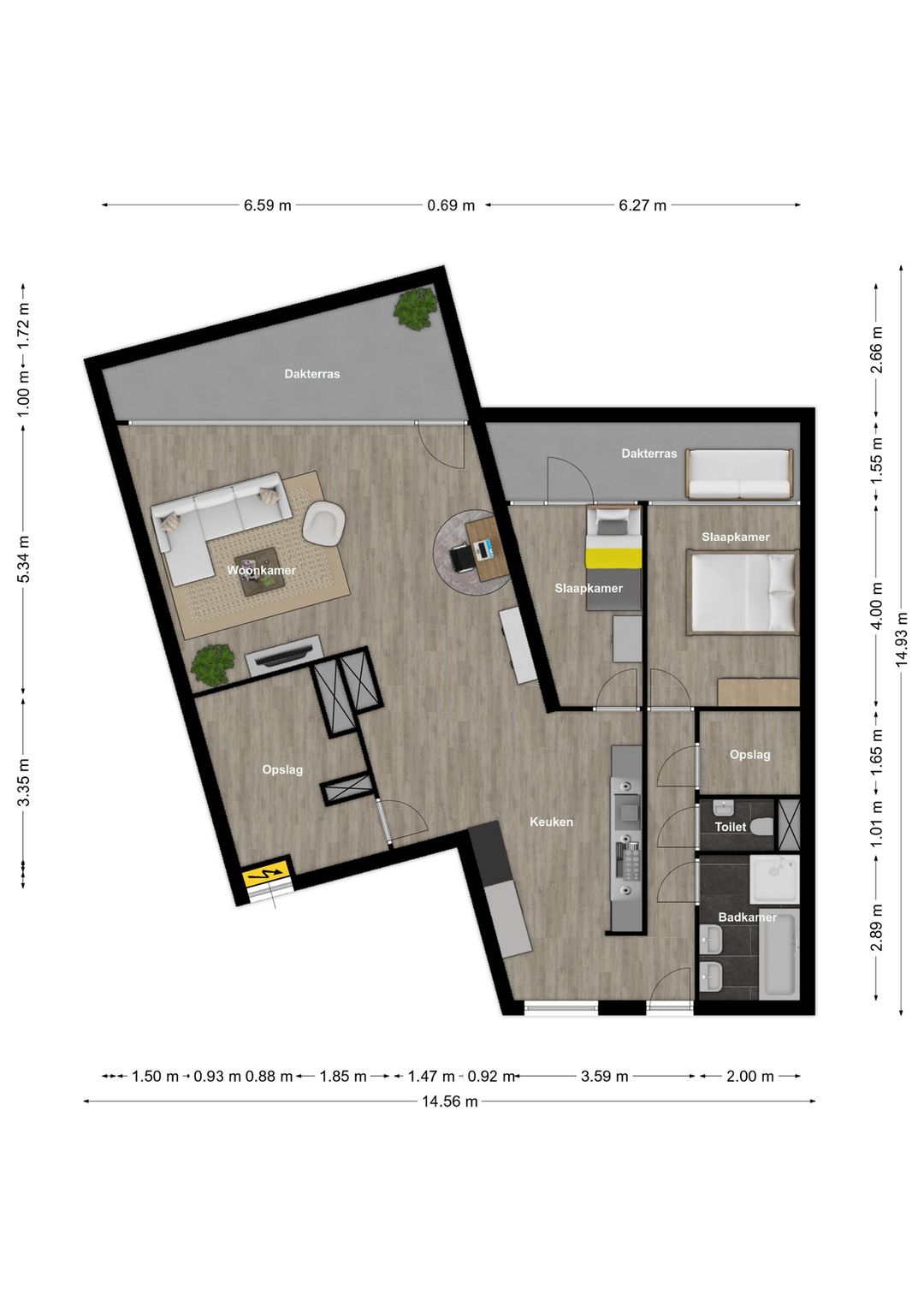 Modern Apartment with Roof Terrace in Heerlen-Centrum — 25