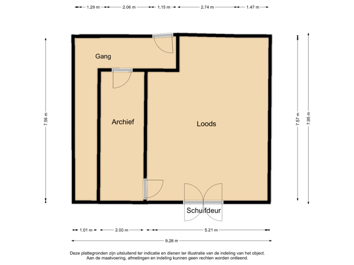 Loods/archief (begane grond)