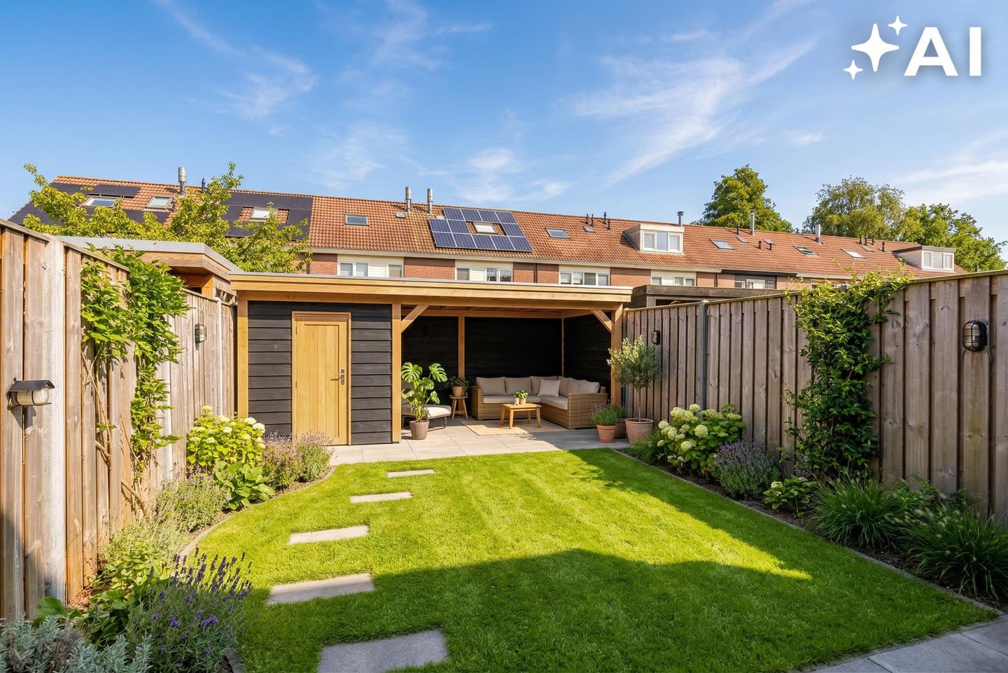 Surprisingly Spacious Terraced House with Extension in Popular Almere Neighborhood — 34