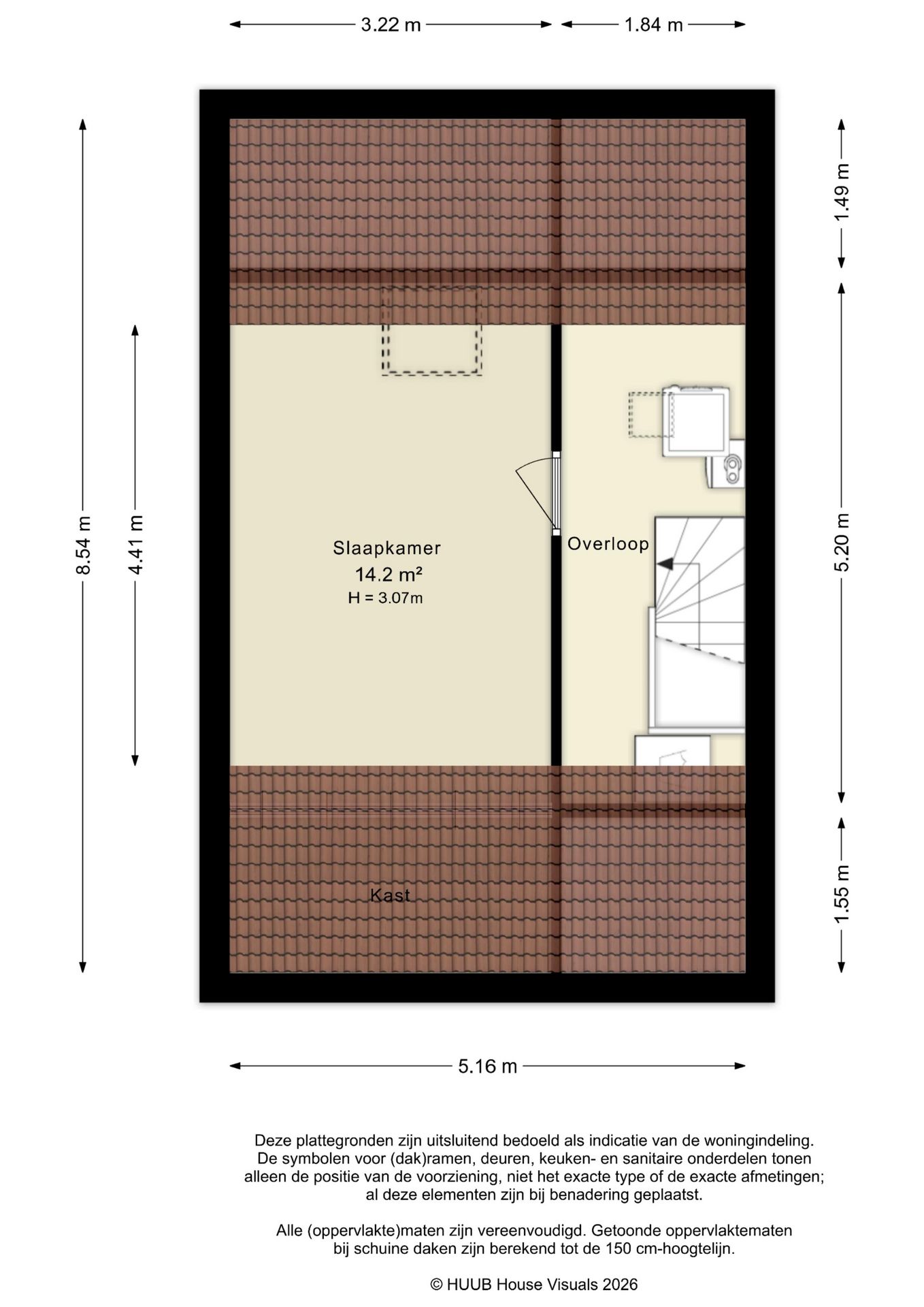 Surprisingly Spacious Terraced House with Extension in Popular Almere Neighborhood — 50