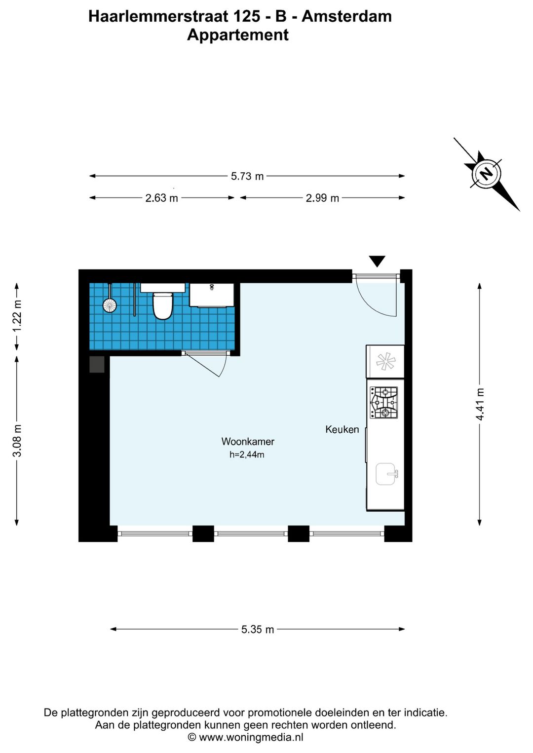 Foto 22 van Haarlemmerstraat 125-B