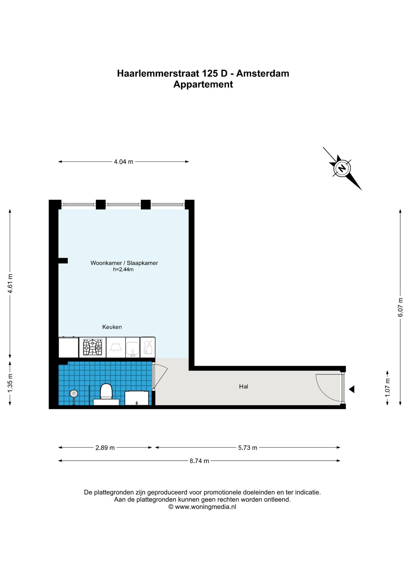 Photo 21 of Haarlemmerstraat 125-D