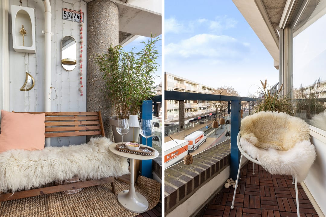 Modern 3-room apartment with 2 bedrooms, balcony and roof terrace — 12